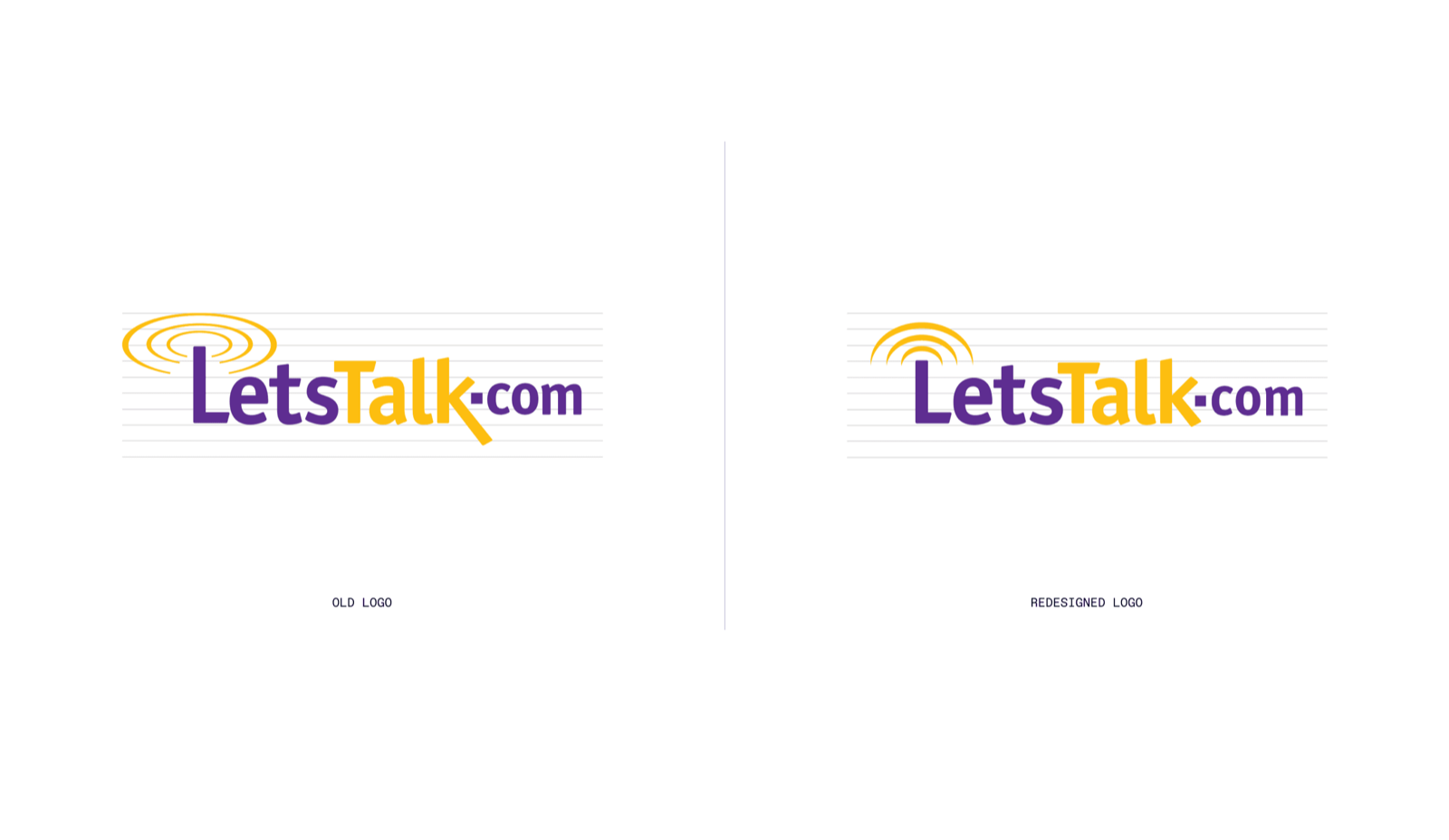 The identity refreshed — old mark to new.